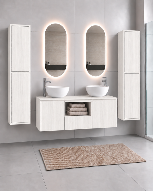 AMALFI 120 DOUBLE Nordic White