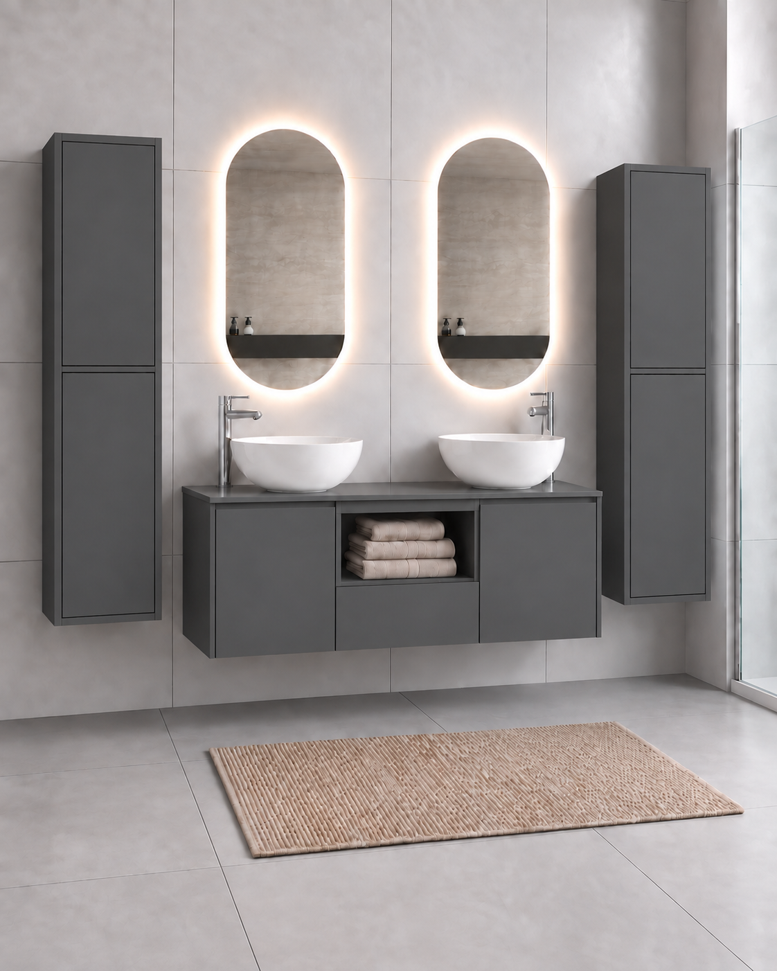 AMALFI 120 DOUBLE Graphite