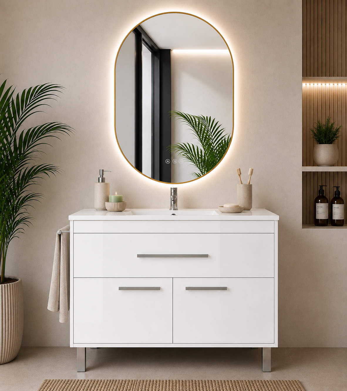 BAHIA Bathroom Vanity with Washbasin