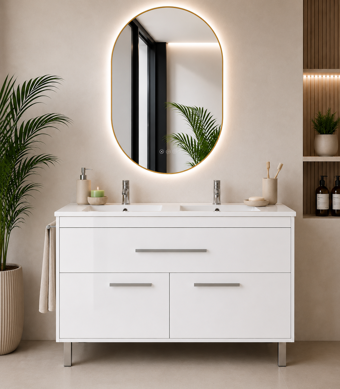 BAHIA Bathroom Vanity with Washbasin