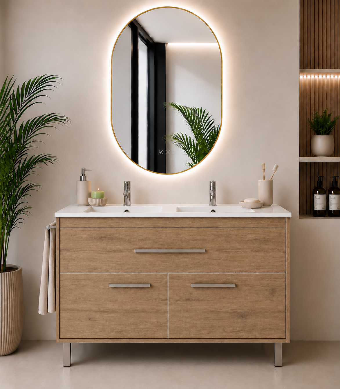 BAHIA Bathroom Vanity with Washbasin