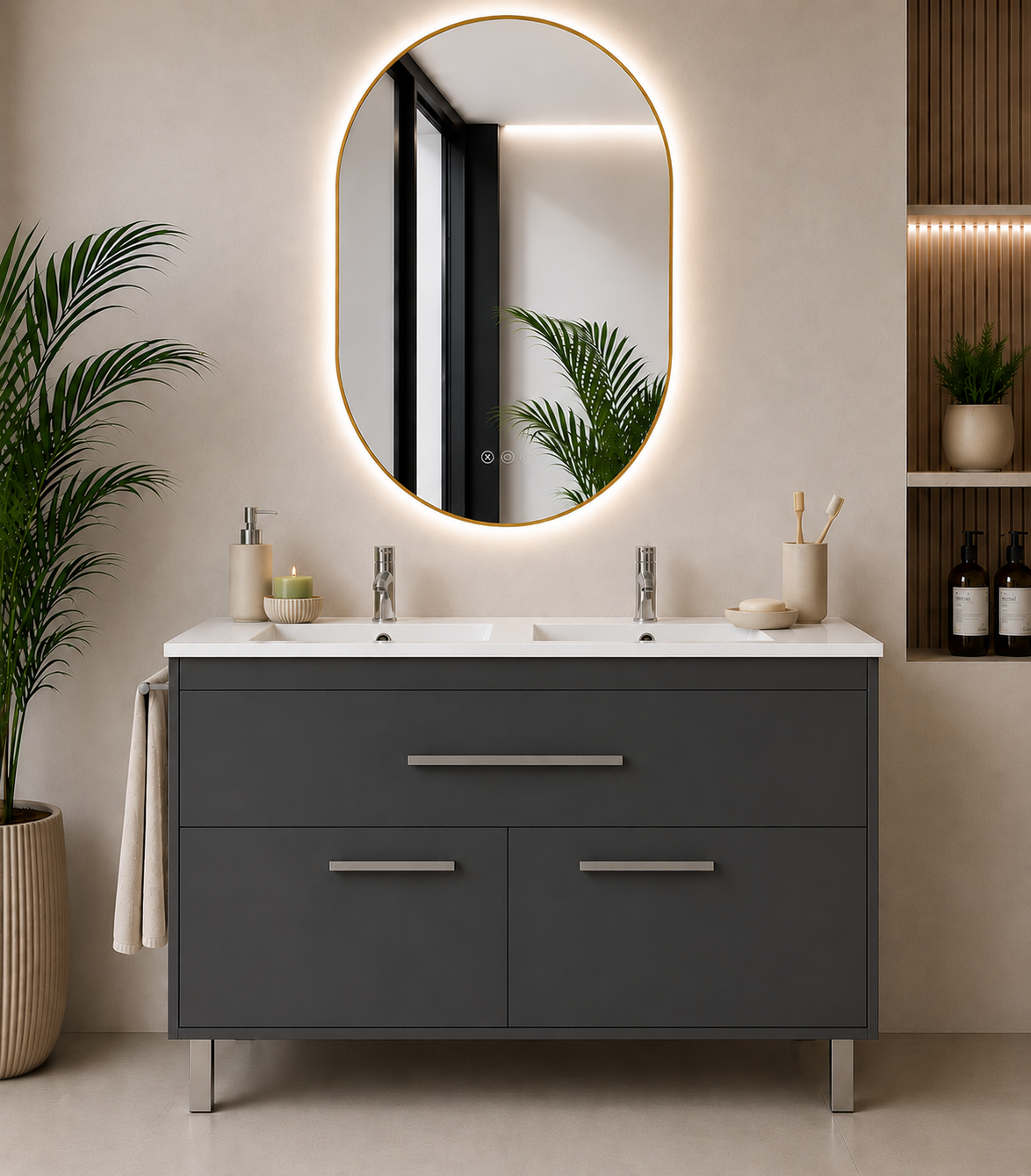 BAHIA Bathroom Vanity with Washbasin