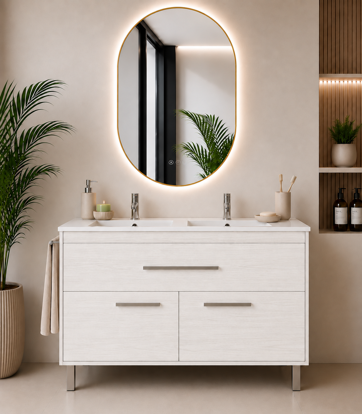 BAHIA Bathroom Vanity with Washbasin