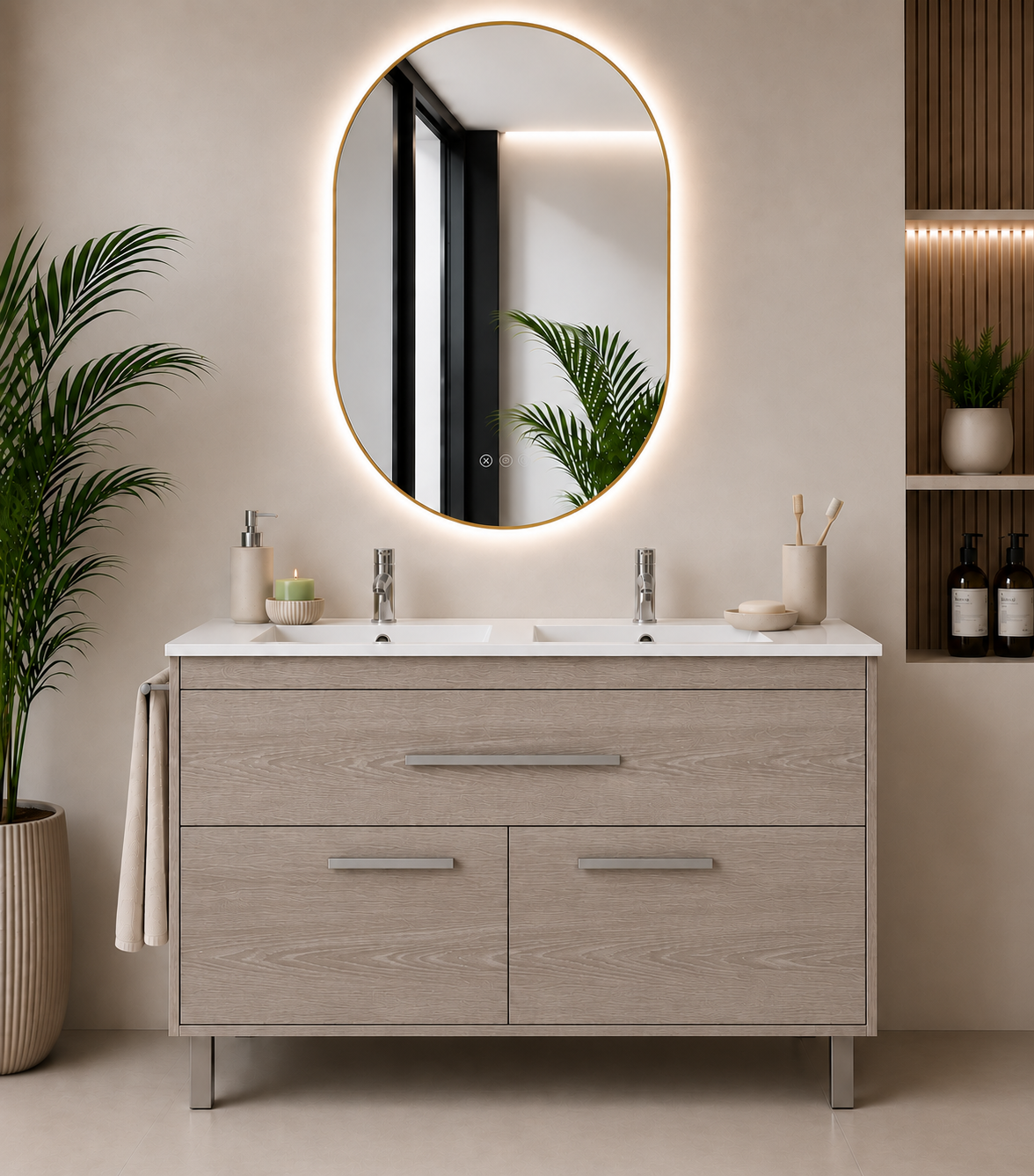 BAHIA Bathroom Vanity with Washbasin