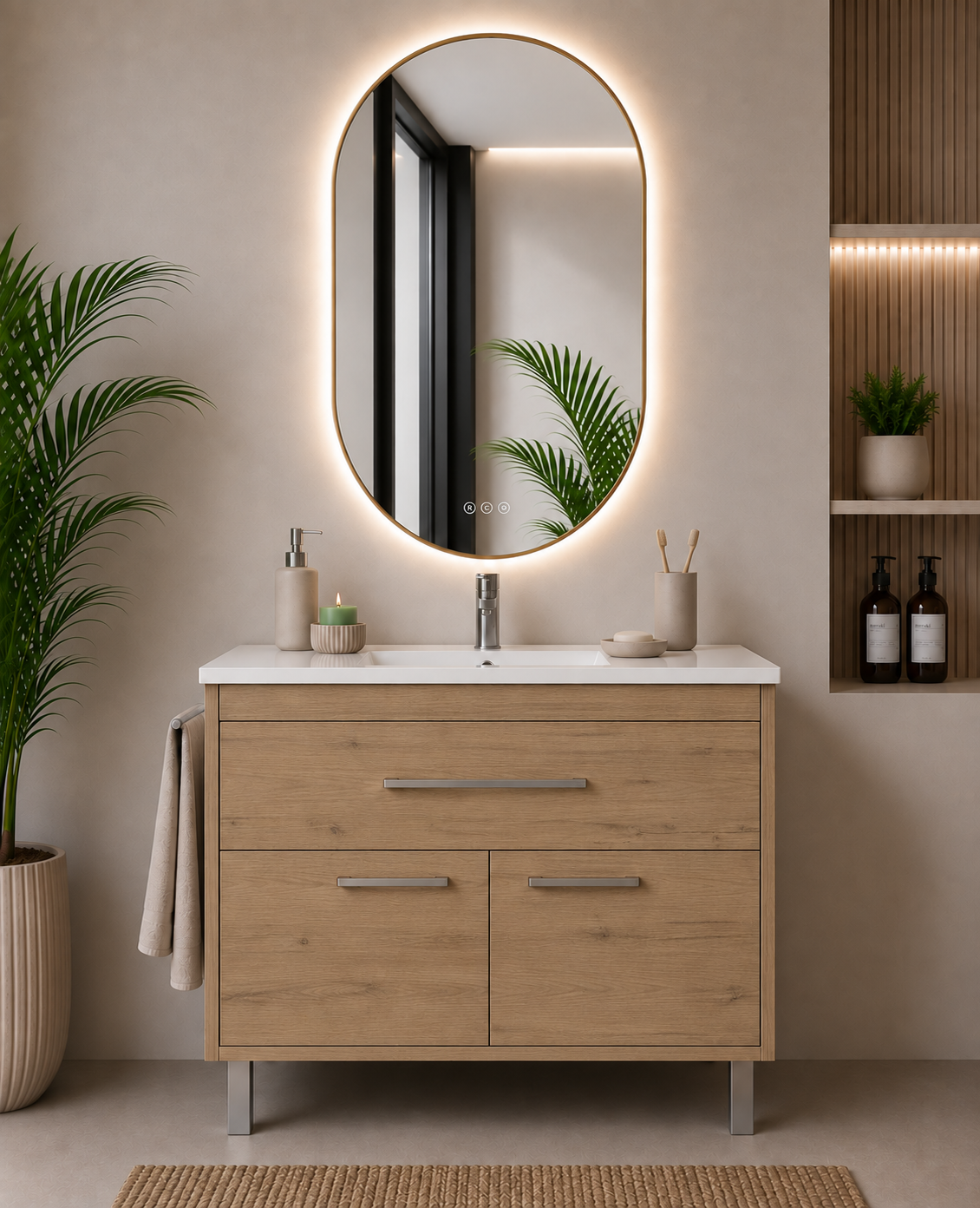 BAHIA Bathroom Vanity with Washbasin