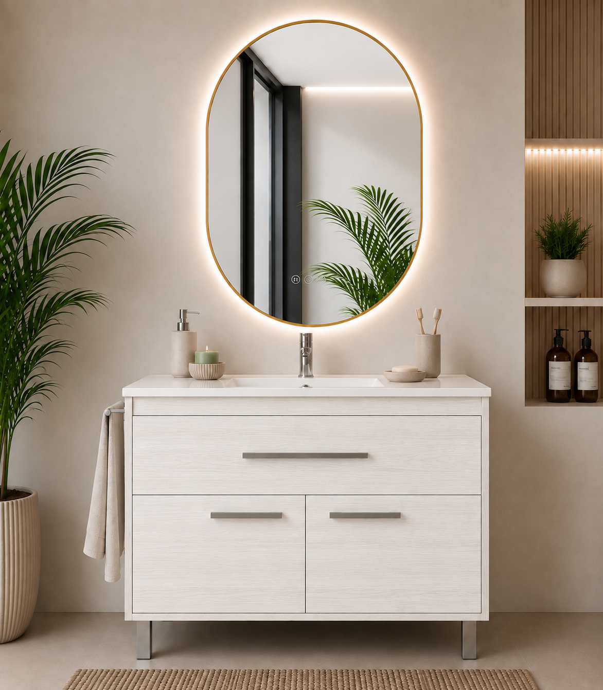 BAHIA Bathroom Vanity with Washbasin