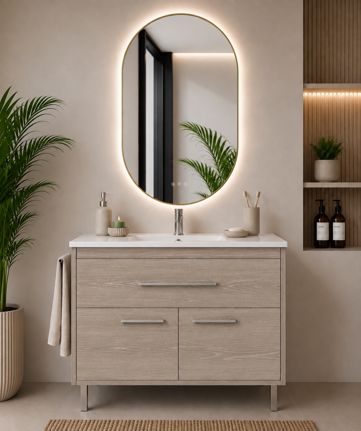 BAHIA Bathroom Vanity with Washbasin