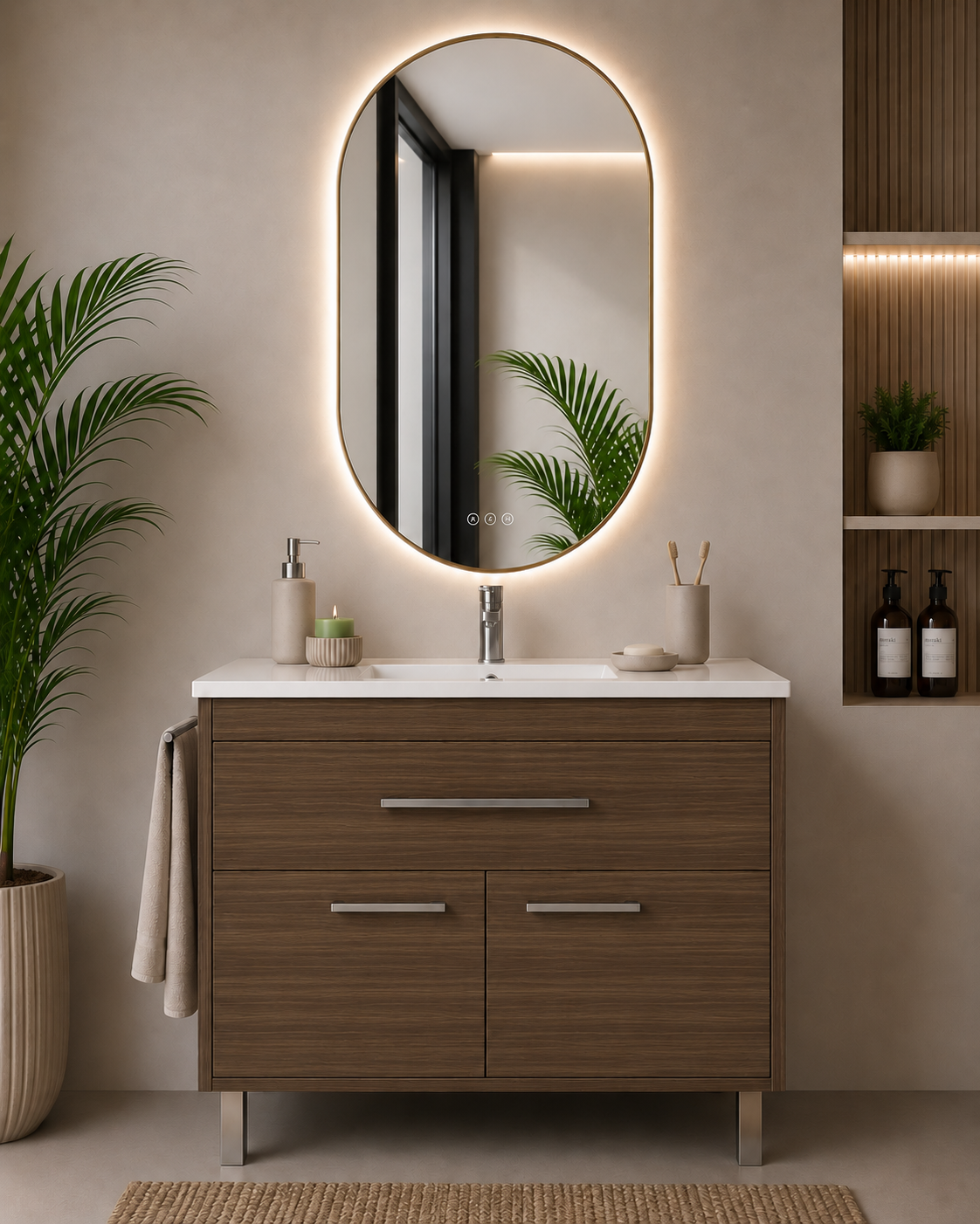 BAHIA Bathroom Vanity with Washbasin