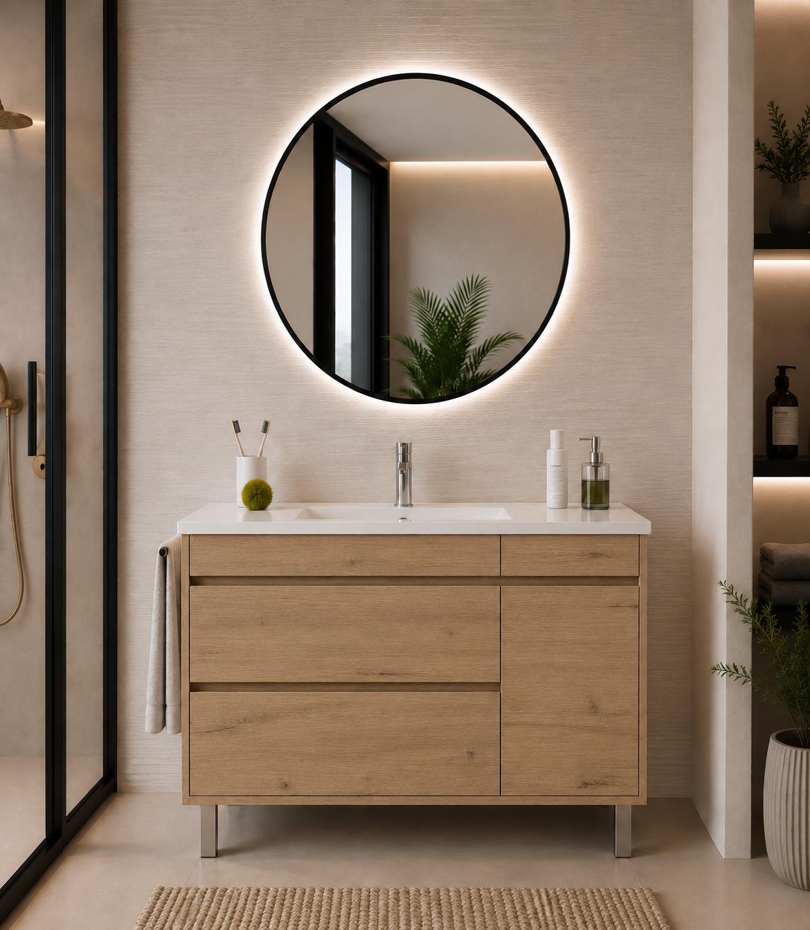 CAPRERA bathroom vanity in Estepa