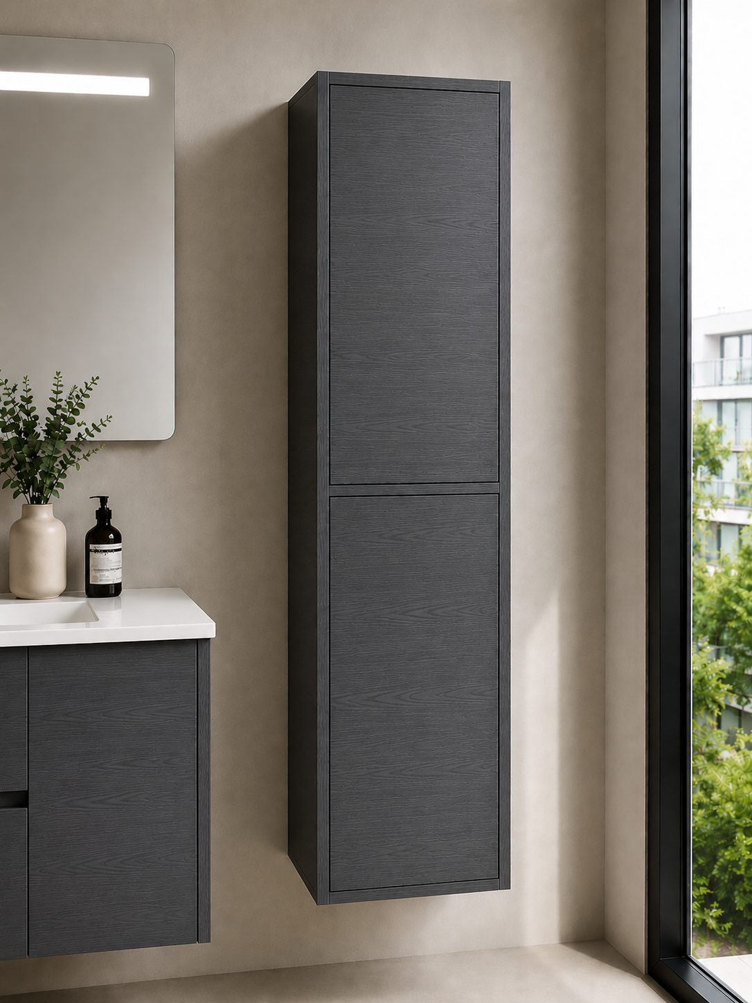 FLORENCIA 140 cm Two-Door Bathroom Cabinet