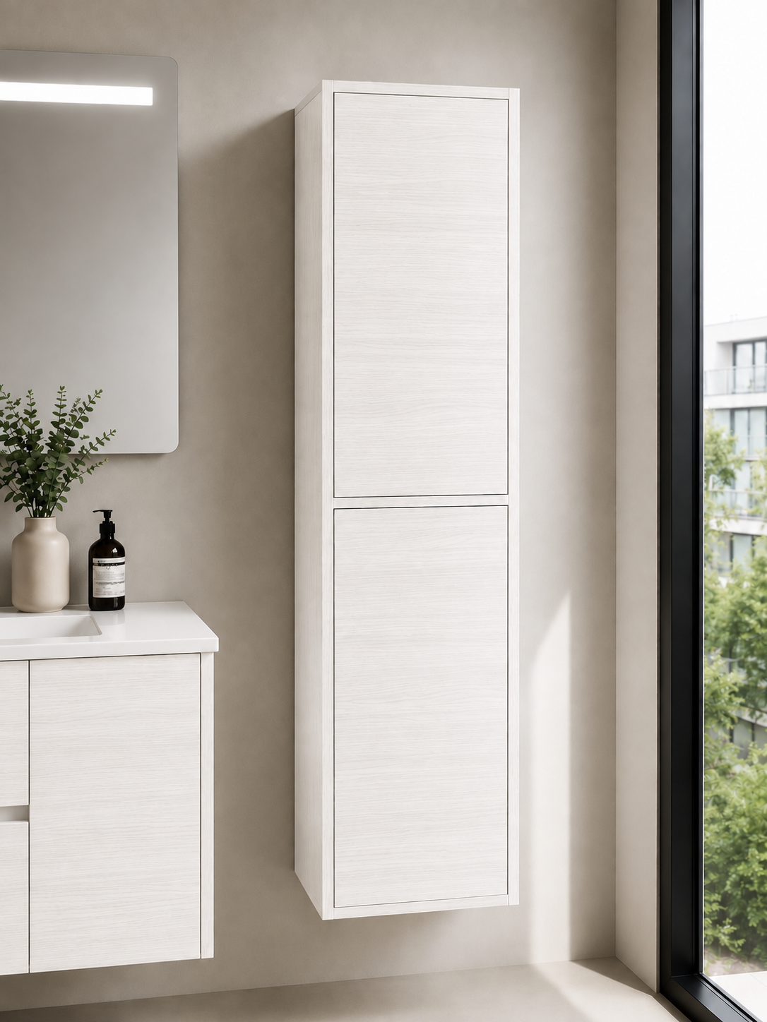 FLORENCIA 140 cm Two-Door Bathroom Cabinet