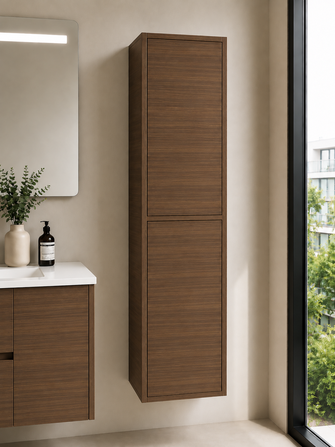 FLORENCIA 140 cm Two-Door Bathroom Cabinet