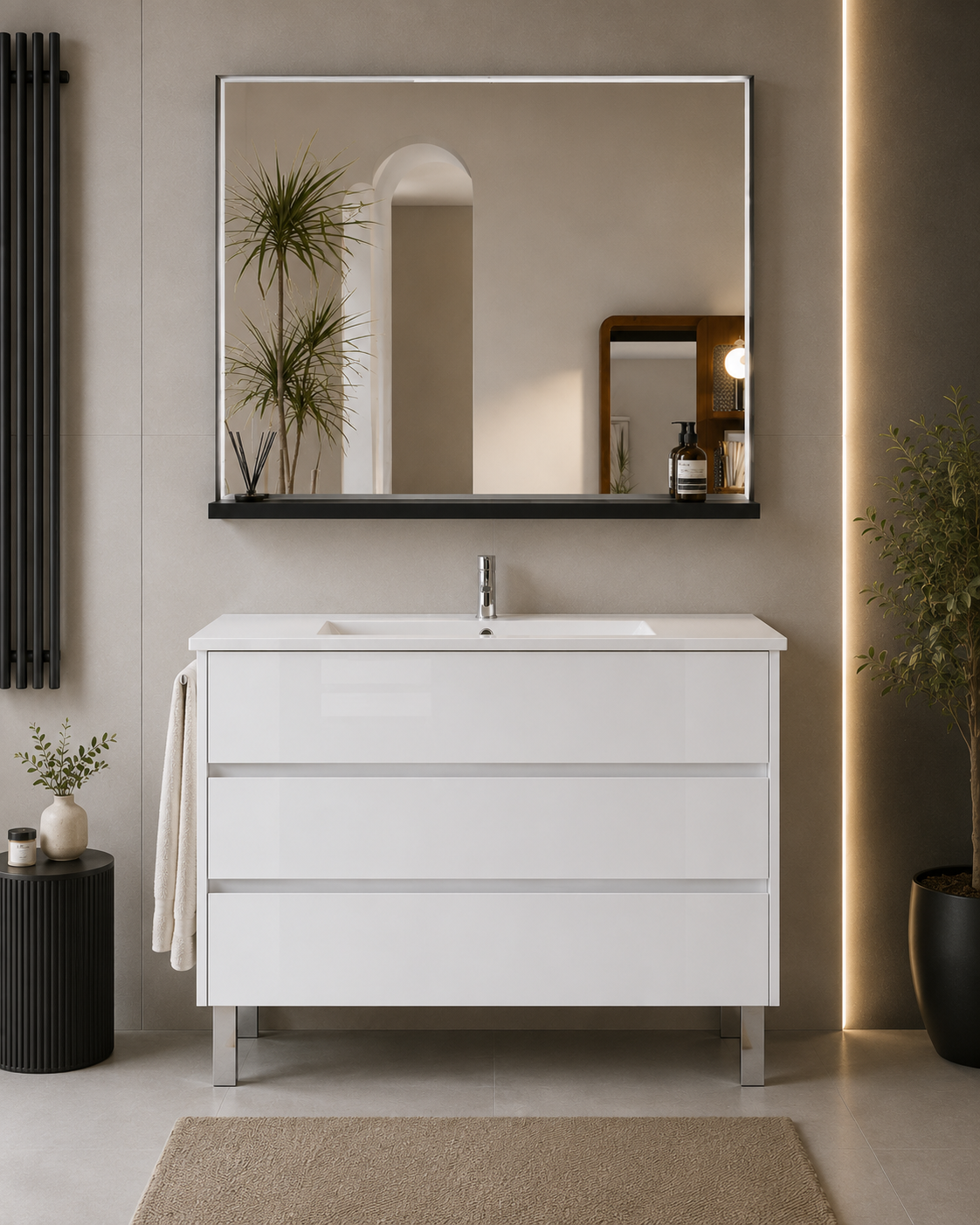 IMPERIA Bathroom Vanity with Washbasin