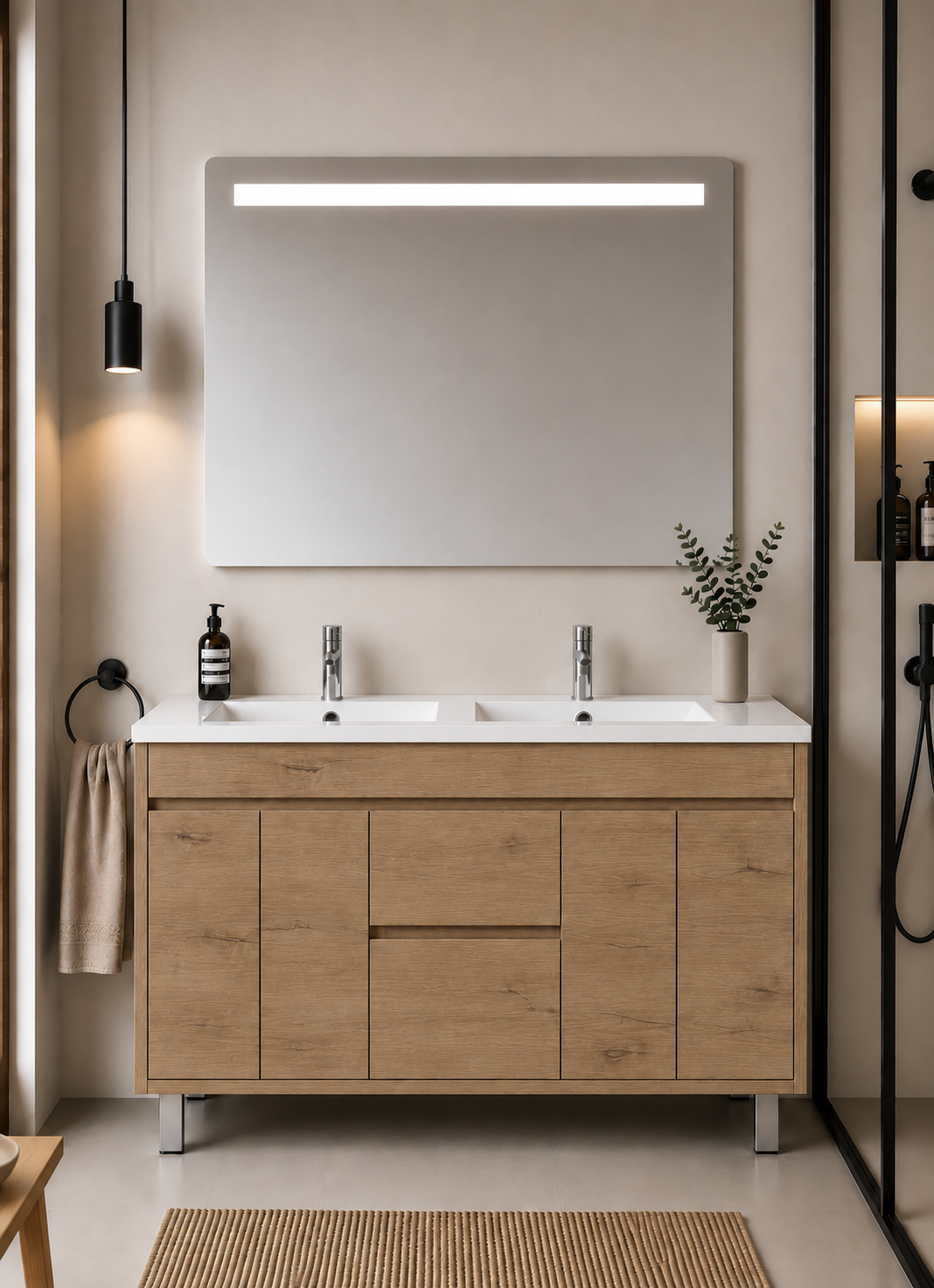 ISQUIA Bathroom Vanity with Washbasin
