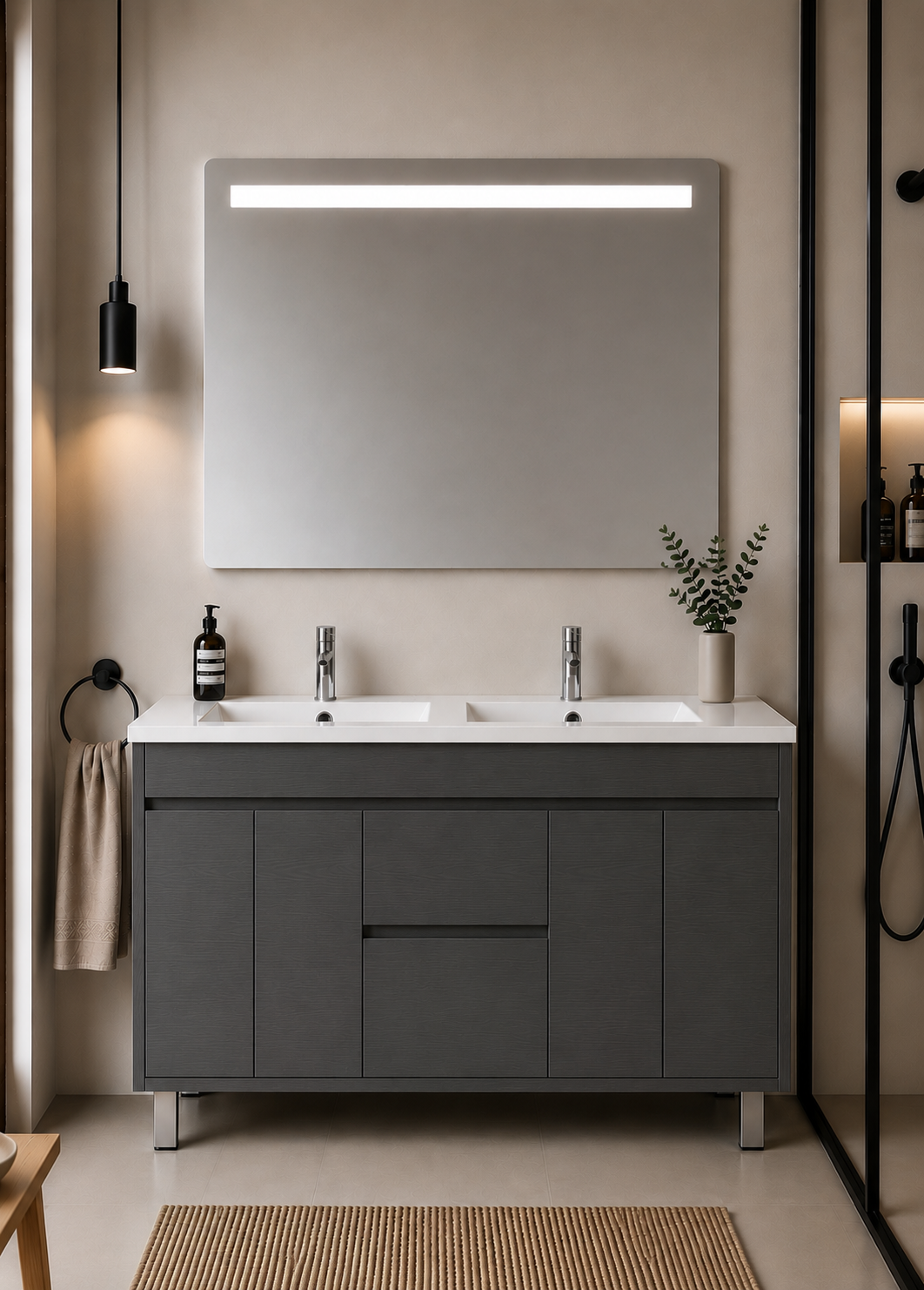 ISQUIA Bathroom Vanity with Washbasin