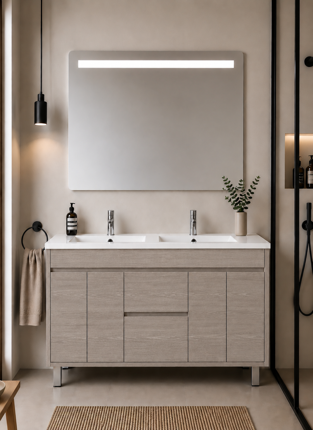 ISQUIA Bathroom Vanity with Washbasin