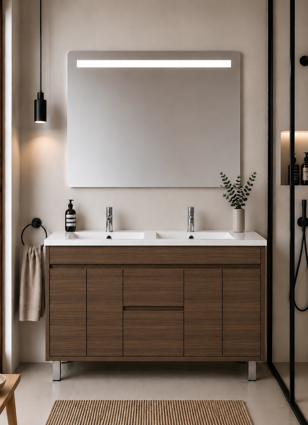 ISQUIA Bathroom Vanity with Washbasin