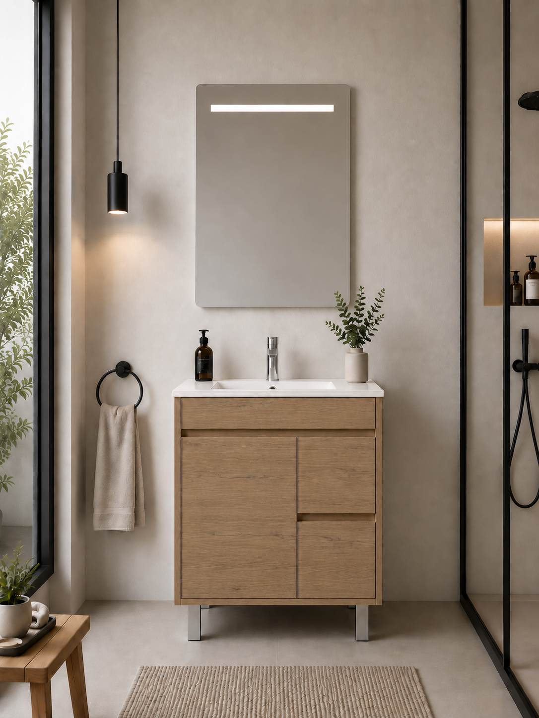 ISQUIA Bathroom Vanity with Washbasin
