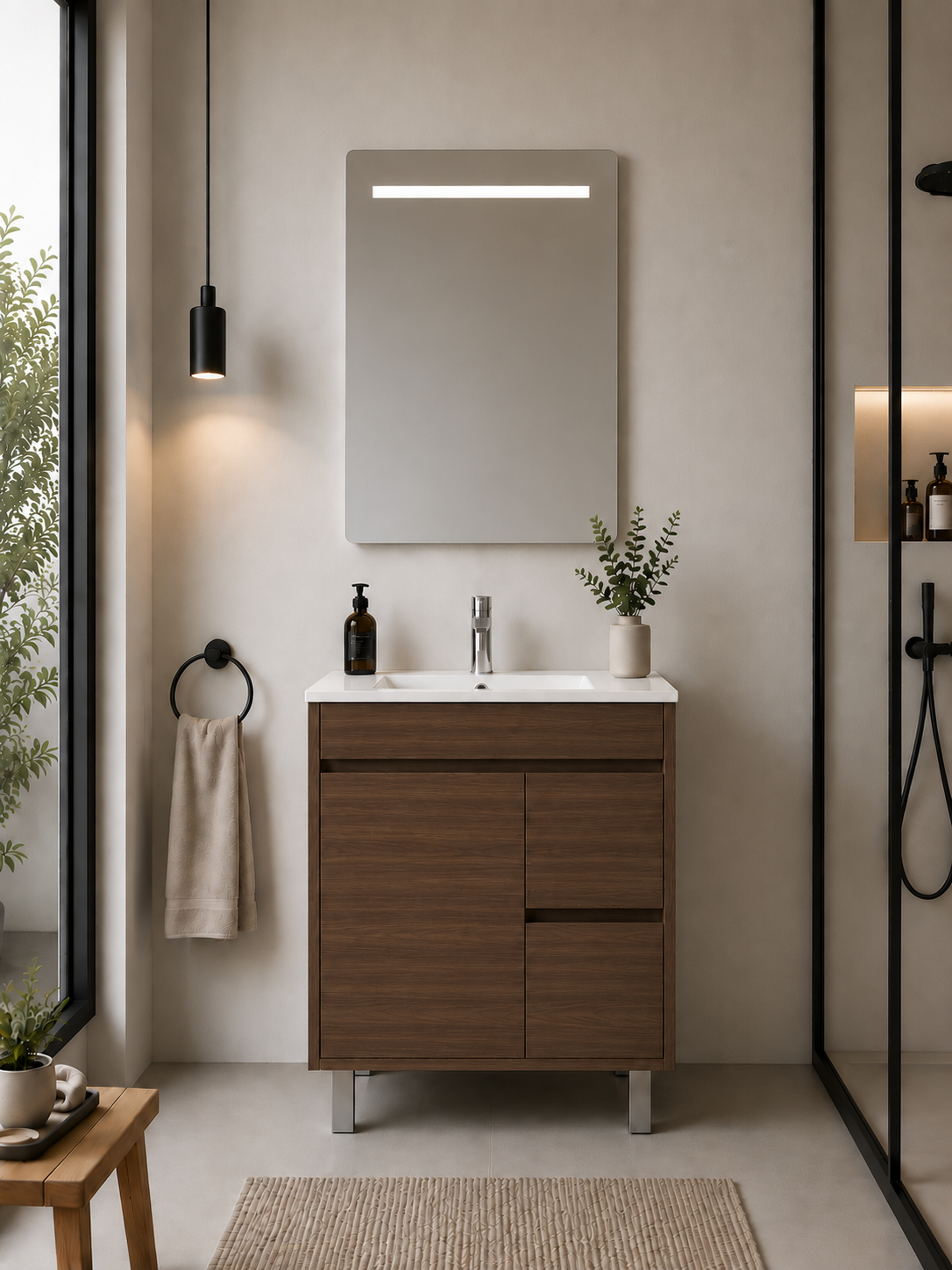 ISQUIA Bathroom Vanity with Washbasin