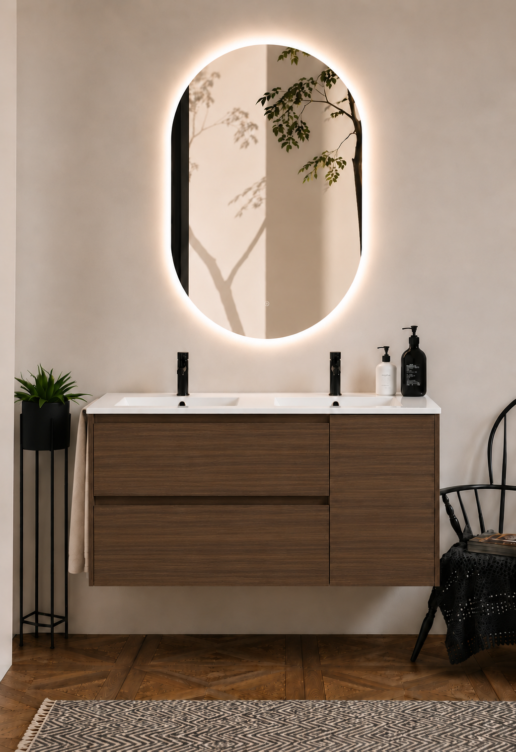 ITACA Bathroom Vanity with Washbasin