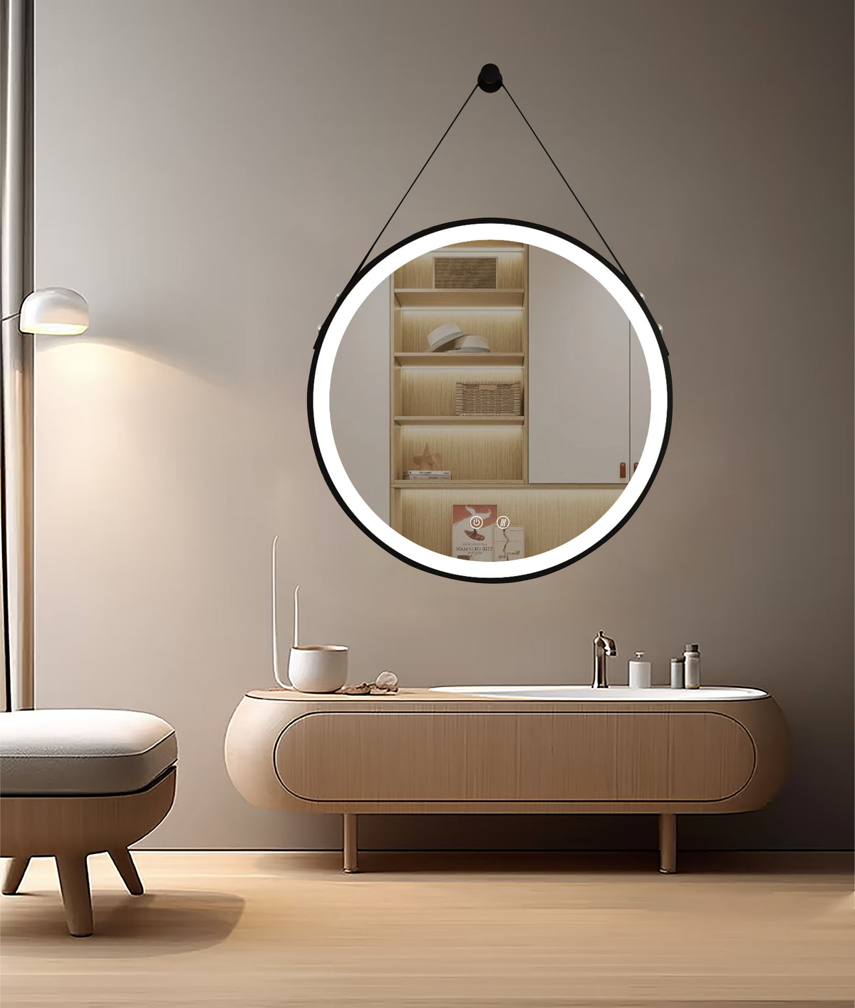 OLYMPUS Gold LED Mirror