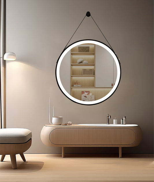 OLYMPUS Black LED Mirror