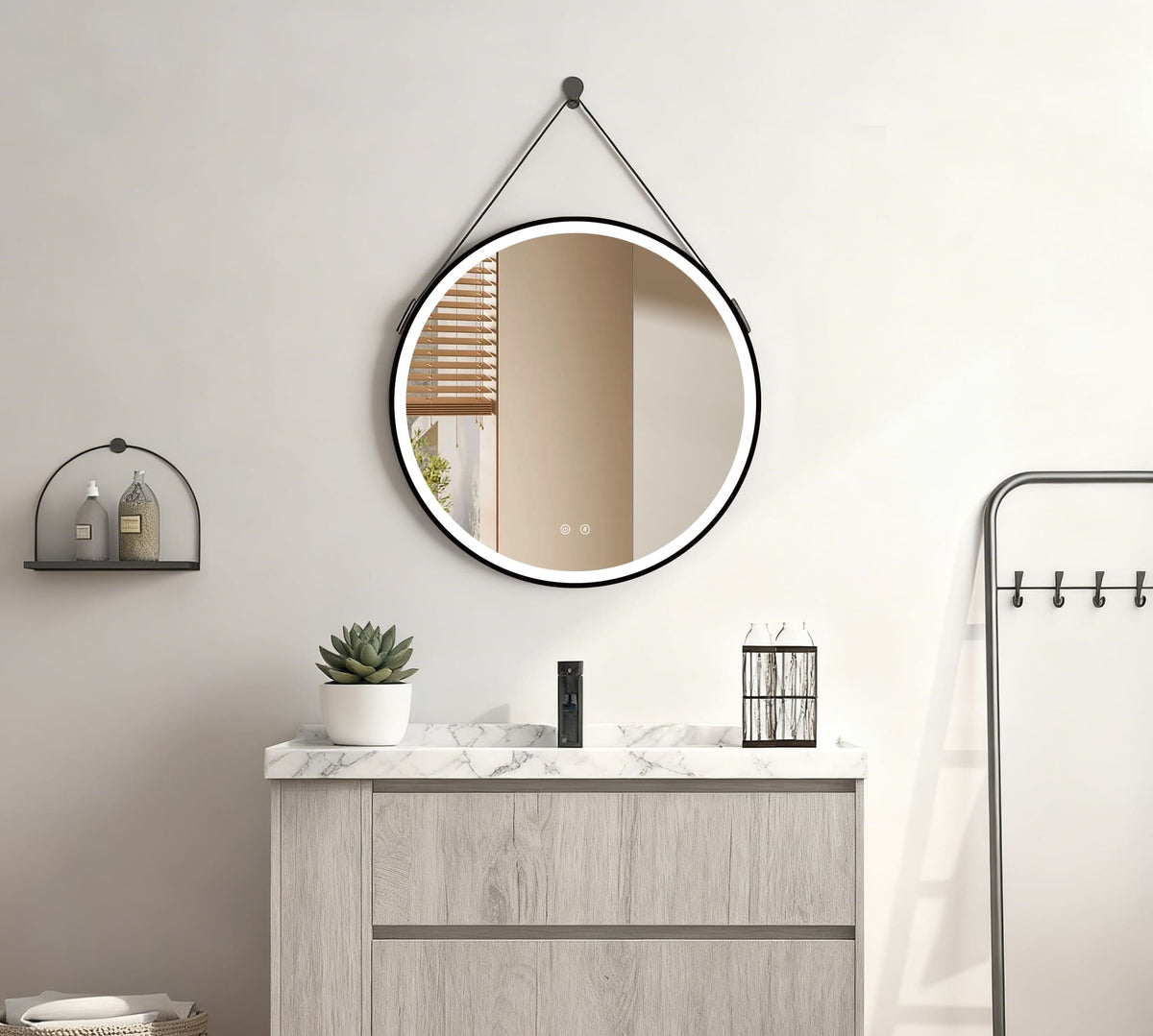 OLYMPUS Gold LED Mirror