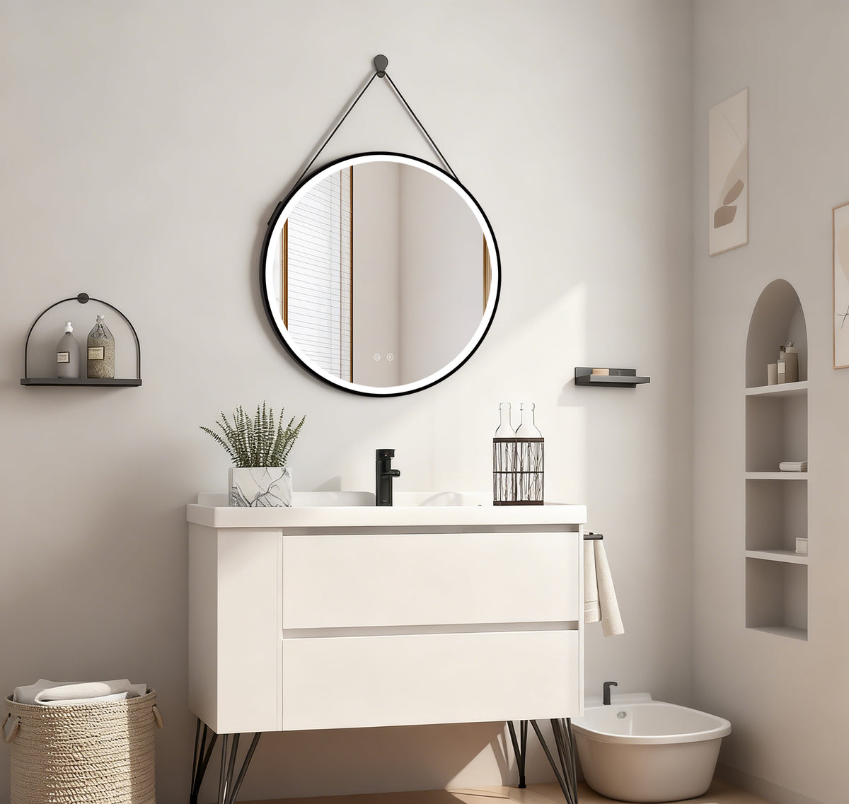 OLYMPUS Gold LED Mirror