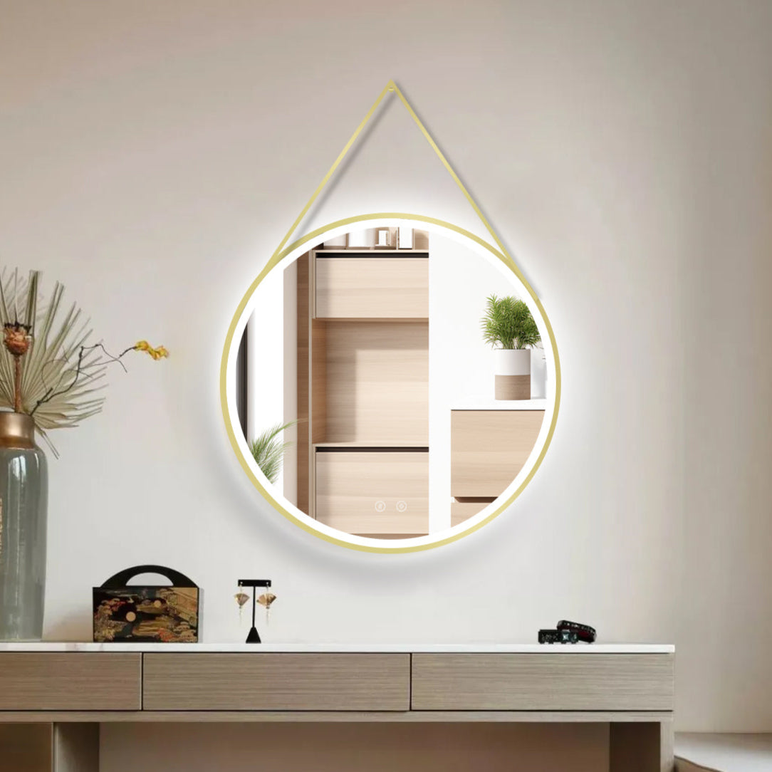 OLYMPUS Black LED Mirror