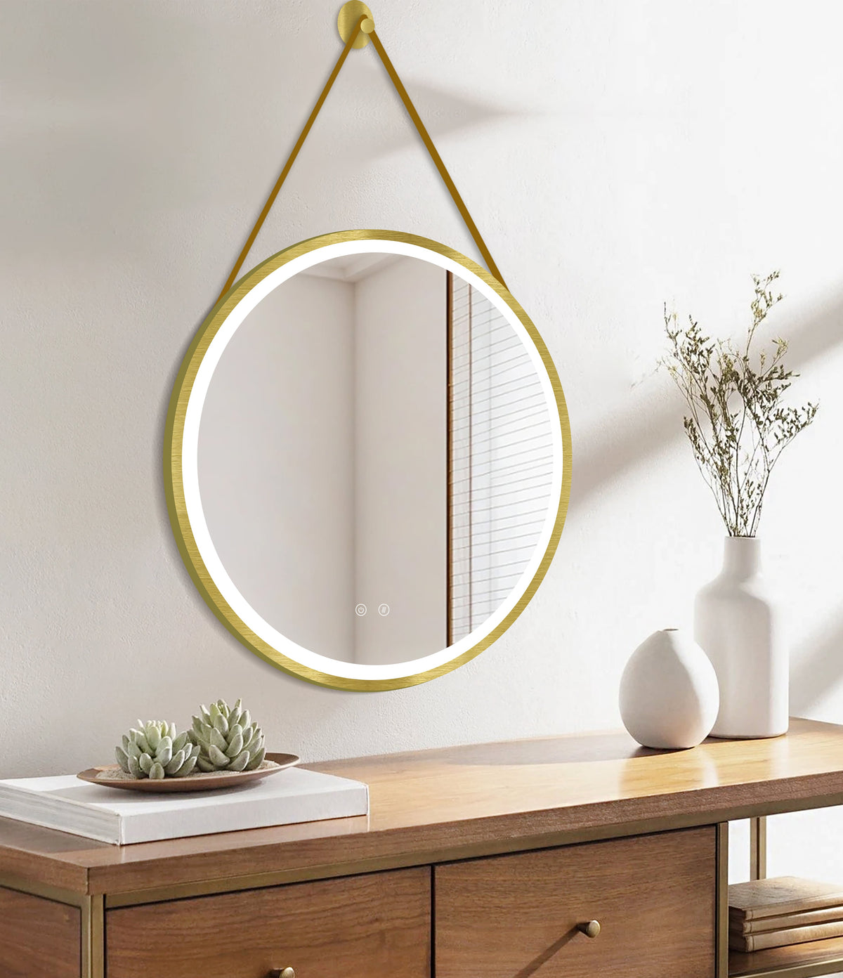 OLYMPUS Gold LED Mirror