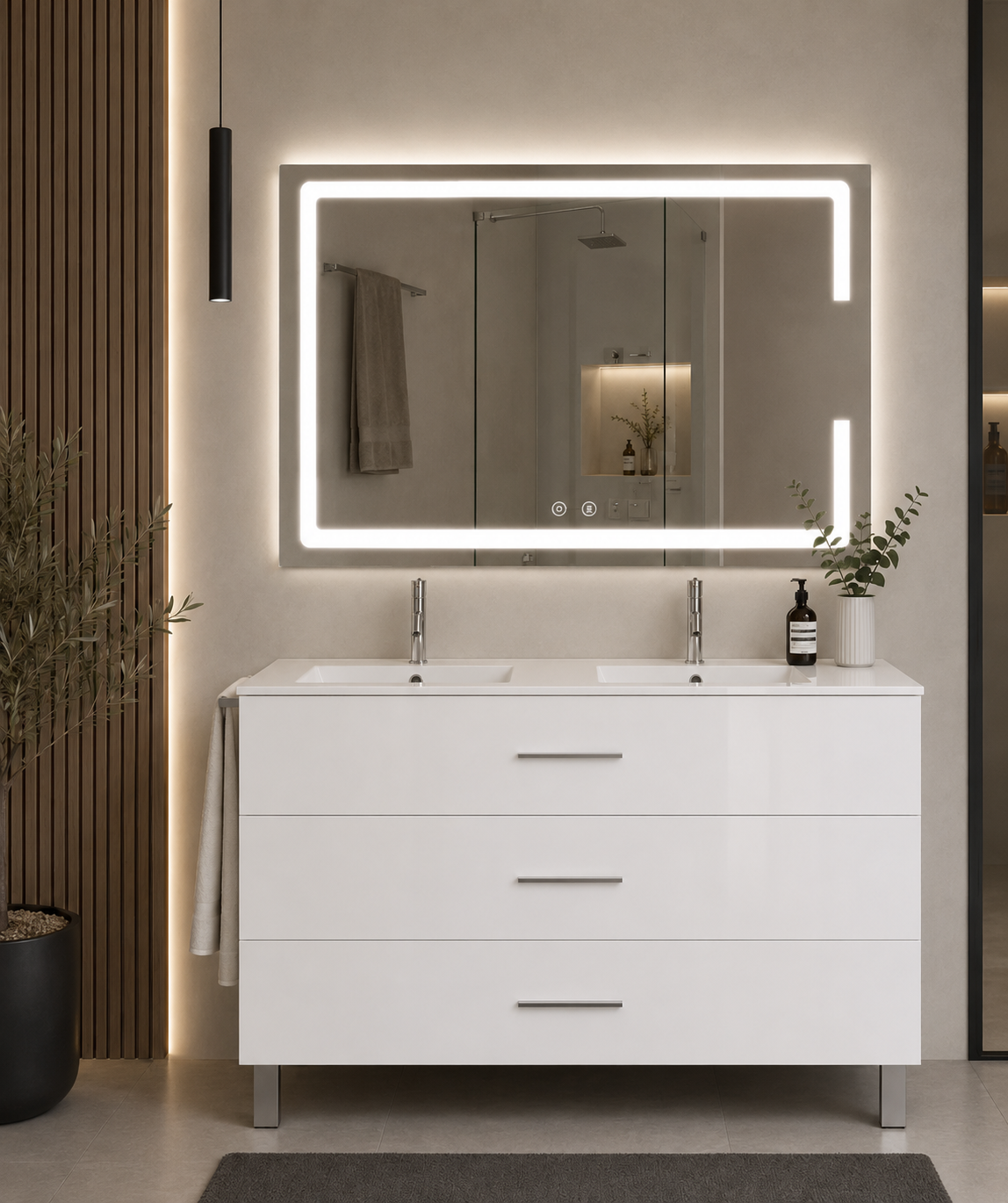 RIBERA Bathroom Vanity with Washbasin