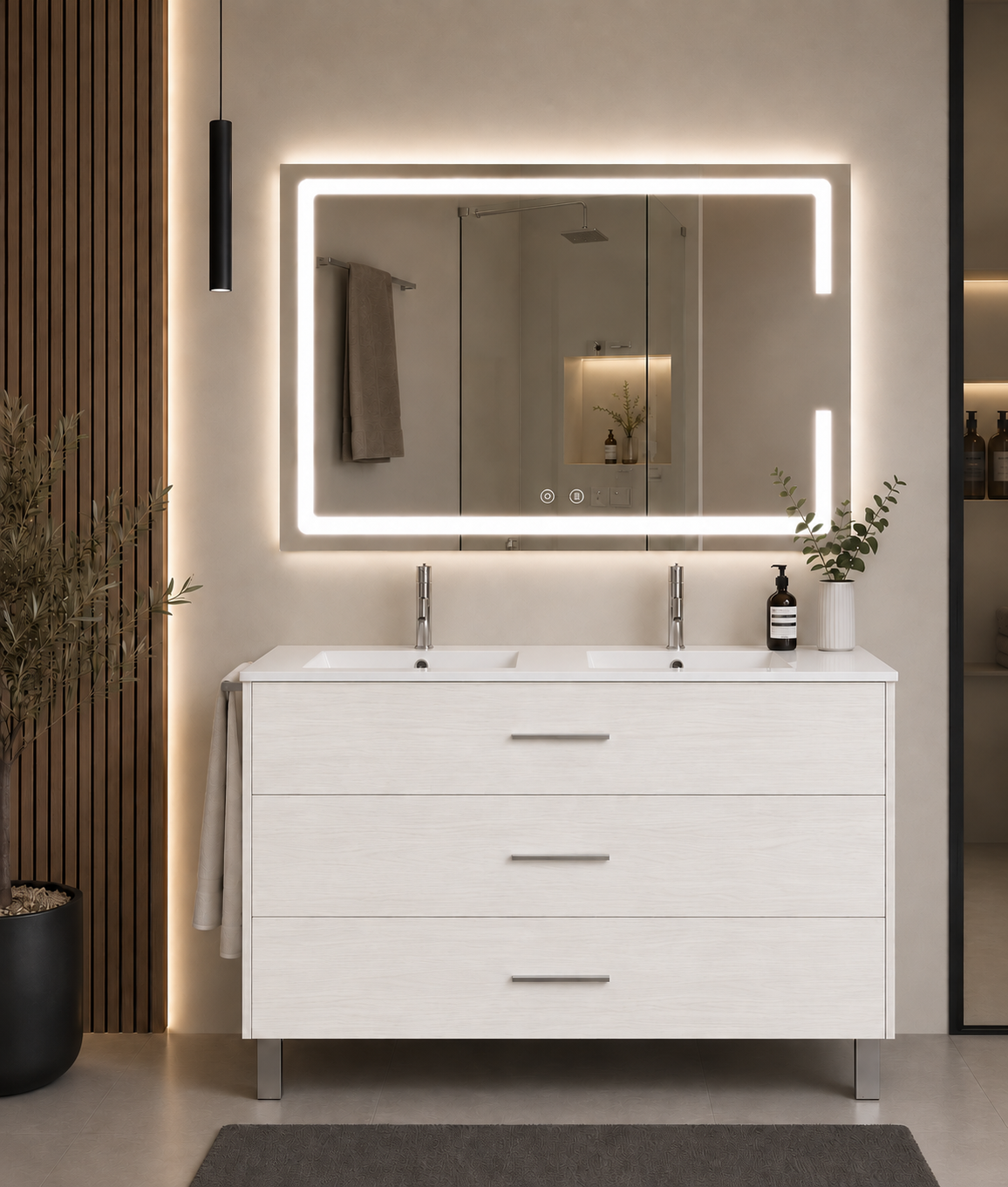 RIBERA Bathroom Vanity with Washbasin