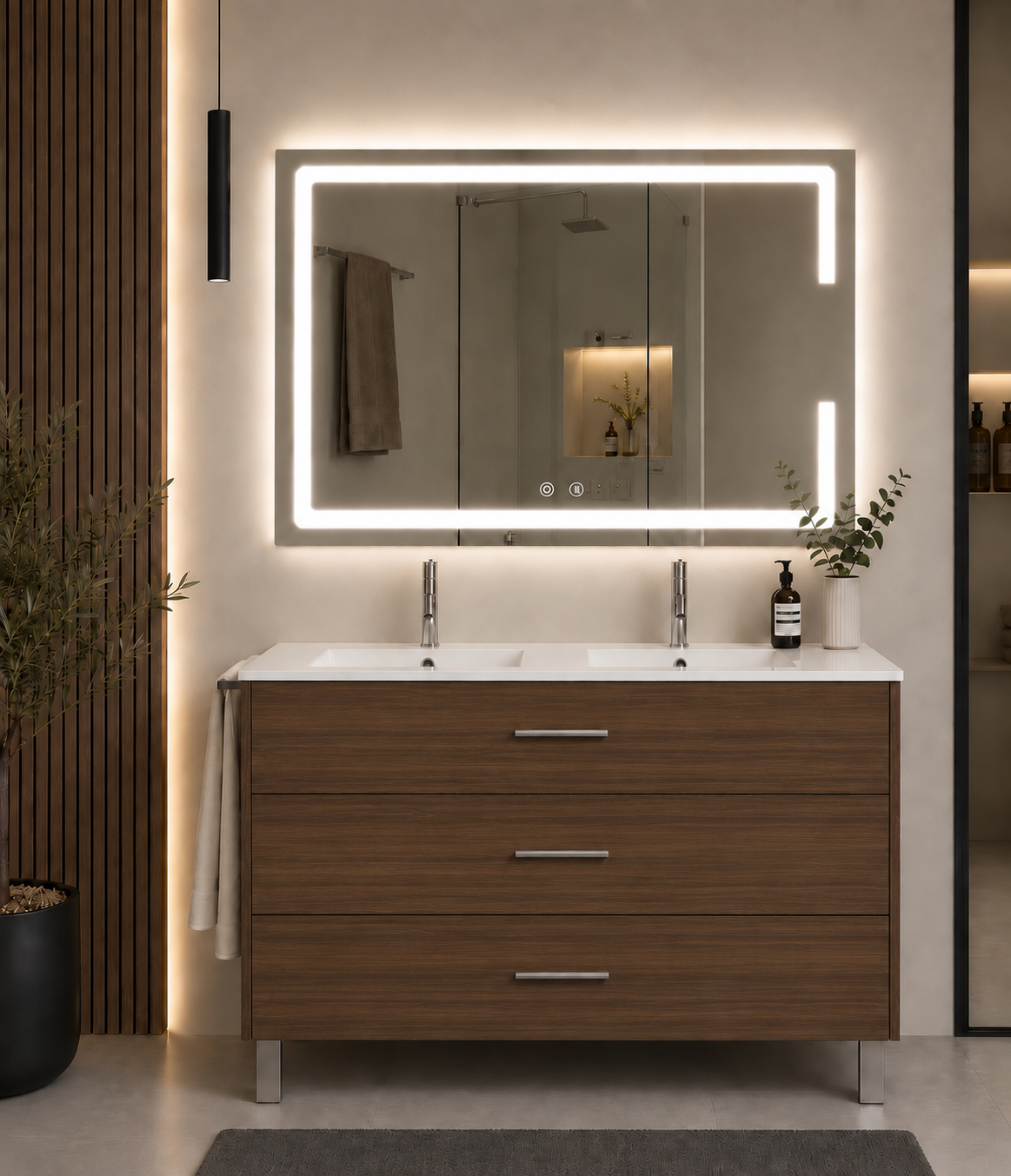 RIBERA Bathroom Vanity with Washbasin