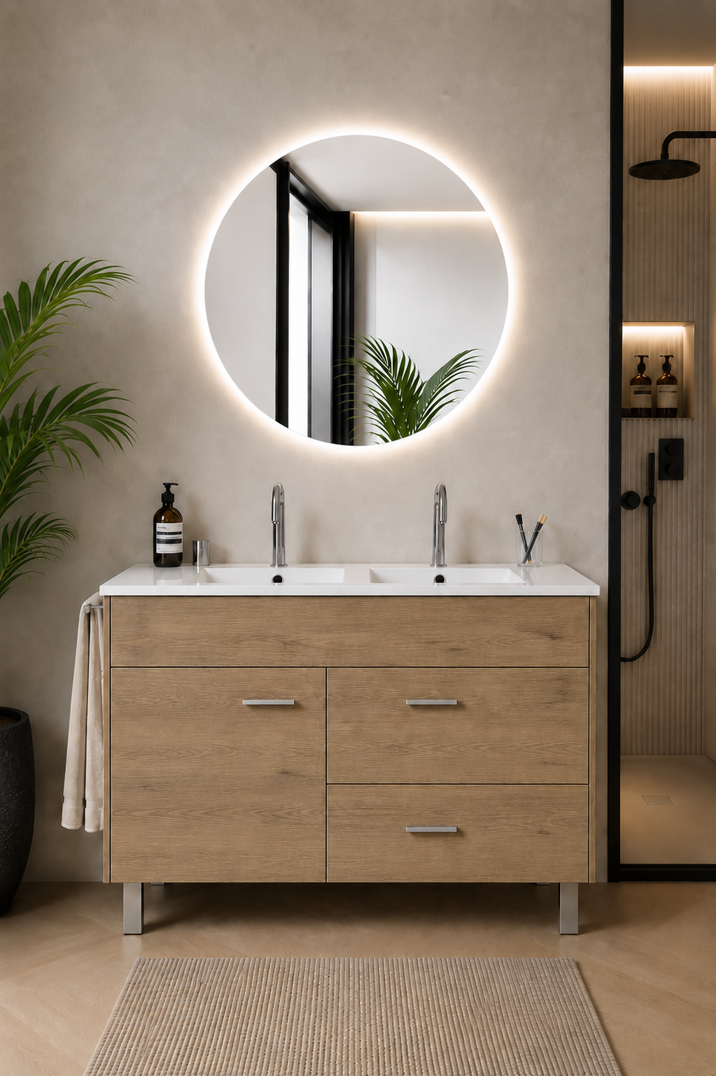 SAMOS Bathroom Vanity Unit with Washbasin