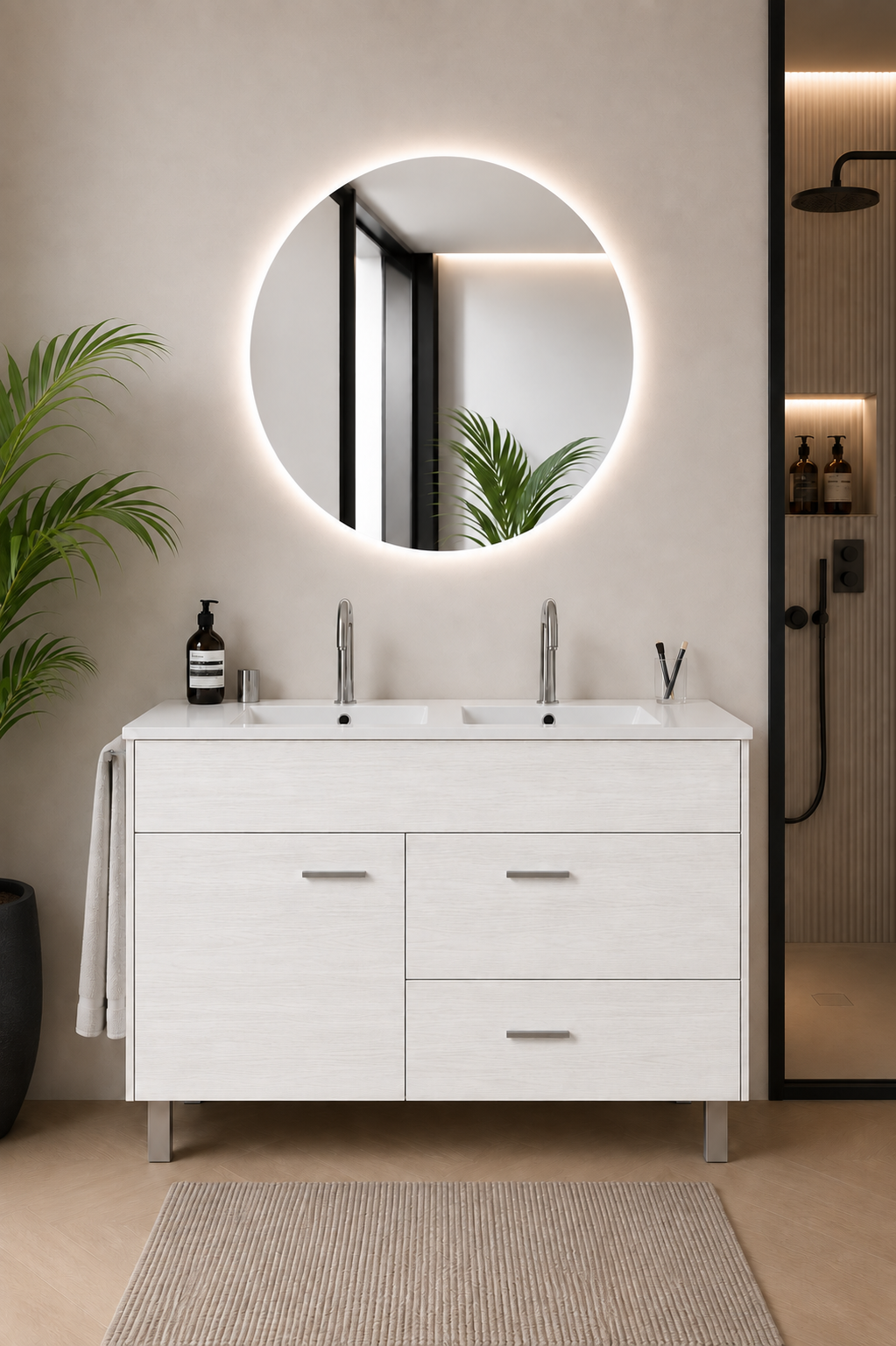 SAMOS Bathroom Vanity Unit with Washbasin
